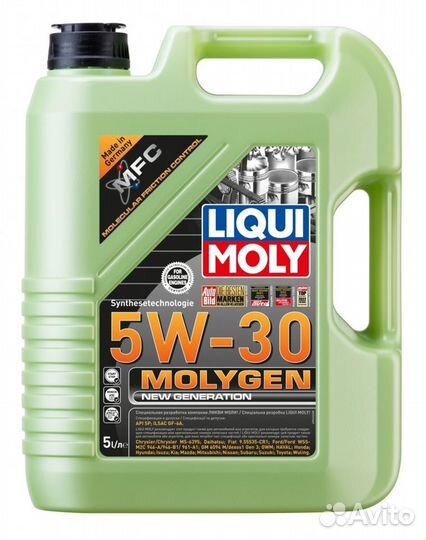 Масло моторное liqui moly 5w40 / 5w30