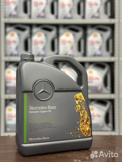 Масло моторное Mercedes 5w30 5л 229.51