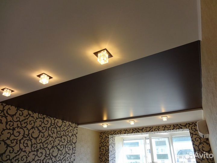 Натяжные потолки, бесплатный замер без выходных