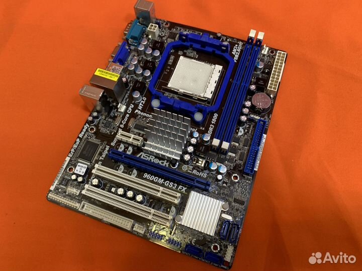 Материнская плата Asrock 960M-Gs3 Fx на Am3+