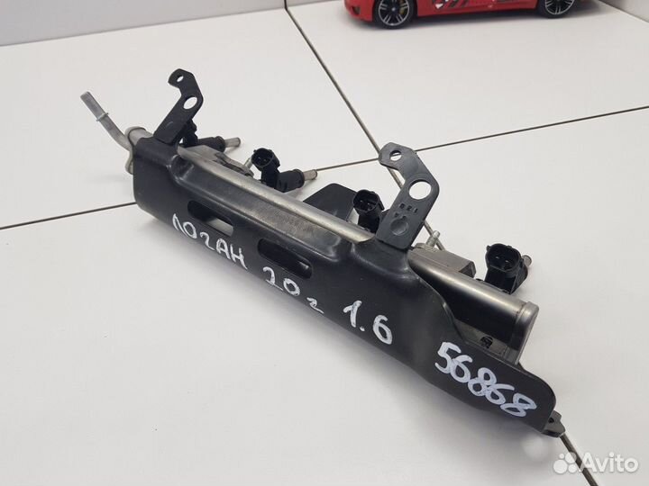 Рейка топливная (рампа) с форсунками