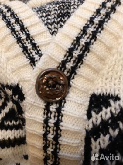 Кардиган на пуговицах мужской, винтаж