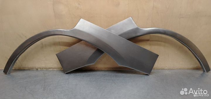 Задние арки Chery Amulet комплект цинк