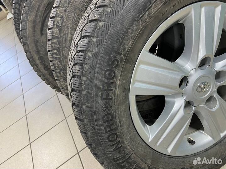 Колеса зимние r18 на Land Cruiser