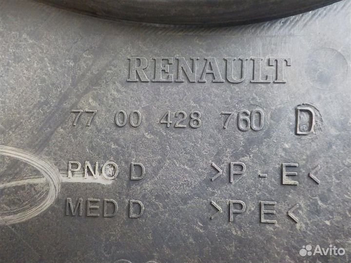 Обшивка двери передней правой Renault Megane I 19