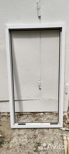Балконный блок пвх бу