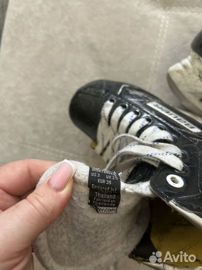 Хоккейные коньки bauer профессиональные