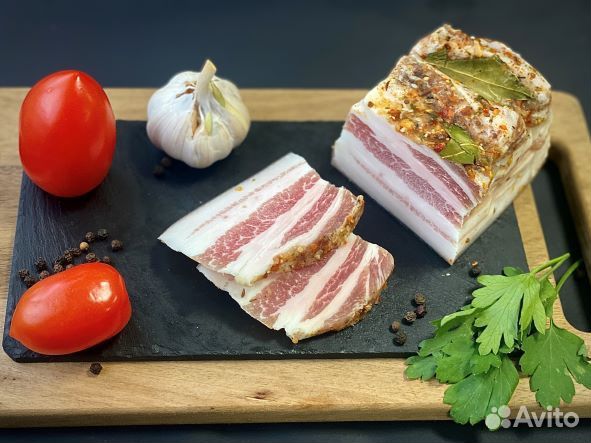 Сало соленое, корейка