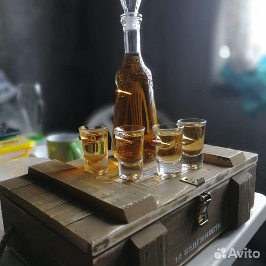 Подарочный набор с настоящей пулей