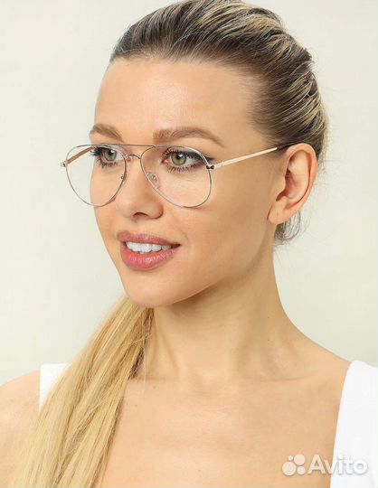 Очки для зрения авиаторы -4