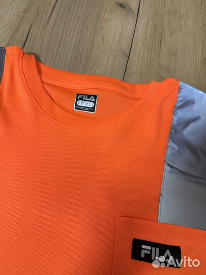Лонгслив Fila рабочий сигналтный, 50 р