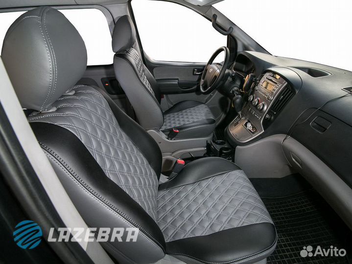 Чехлы из экокожи для Hyundai H1 8 мест