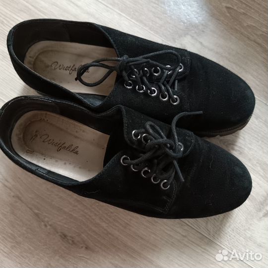 Туфли женские 36 размер. Полуботинки. Оксфорды