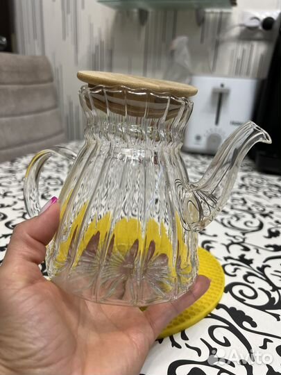 Чайник стеклянный 0,6