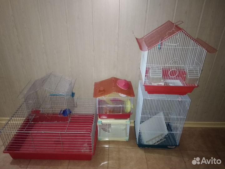 Клетки для птиц и грызунов