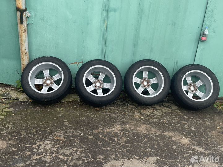 Продам колёса с дисками в сборе,стояли на hyundai