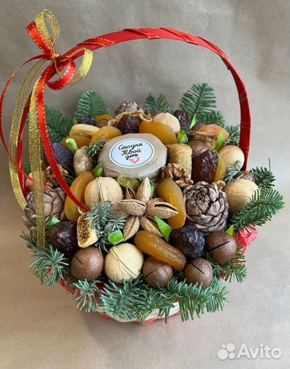 Съедобные букеты /сухофрукты