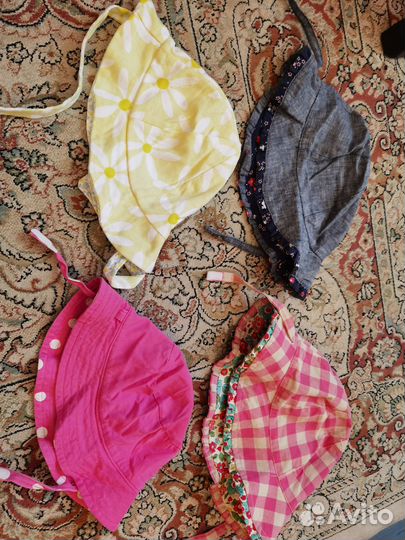 Панамки шапочки летние 1-3 года