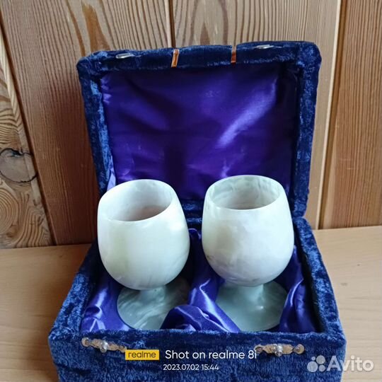 Рюмка нефритовая