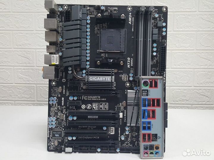 Плата AM3+ gigabyte GA-990FXA-UD3 (AMD 990FX DDR3)
