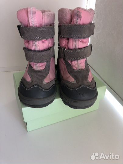 Сапоги детские зима