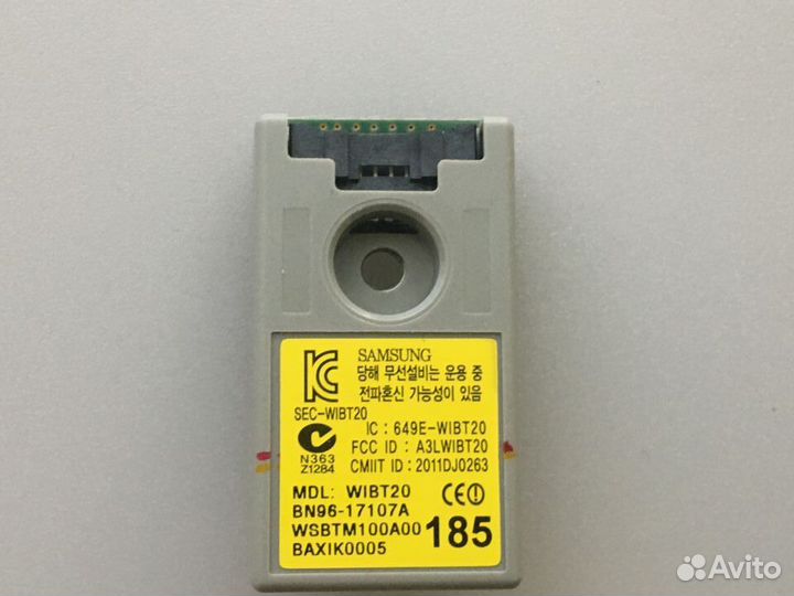Bluetooth BN96-17107A wibt20 samsung UE46D6530WS