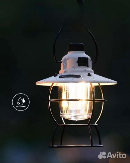 Фонарь кемпинговый переносной ручной 2 шт