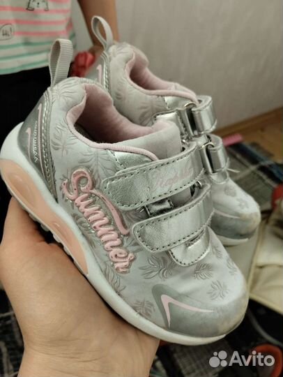 Кроссовки светодиод софтшелл Капика 24 размер