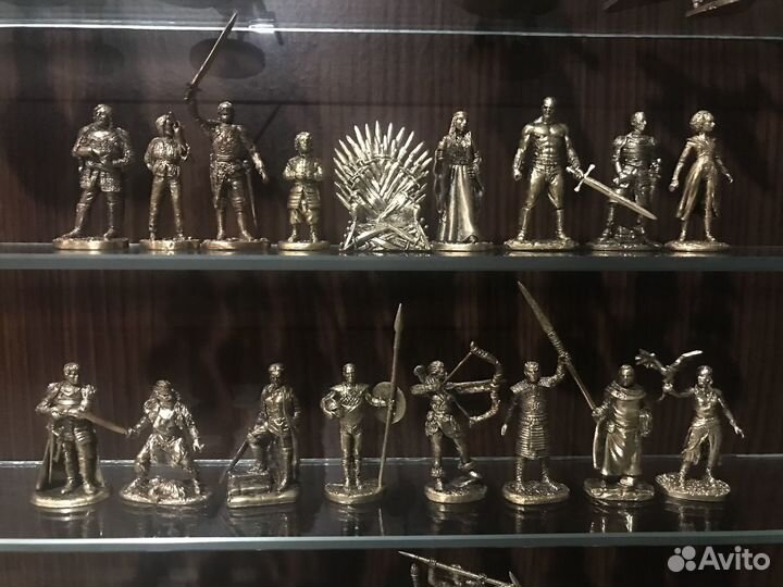 Бронзовые фигурки солдатики Игра престолов