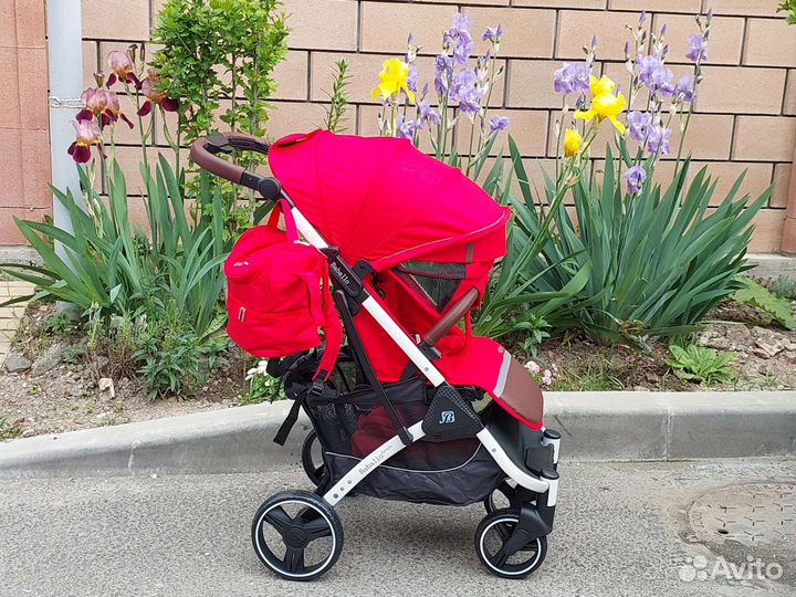 Коляска Baballo 2023 новая (яркий)