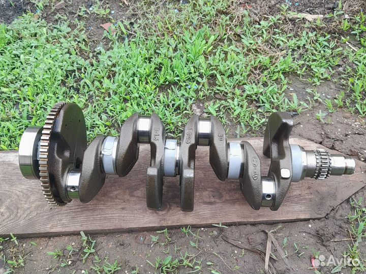 Коленвал на хюндай или кия с вкладышами номинал