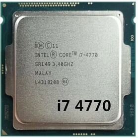 Процессор intel core i7 4770