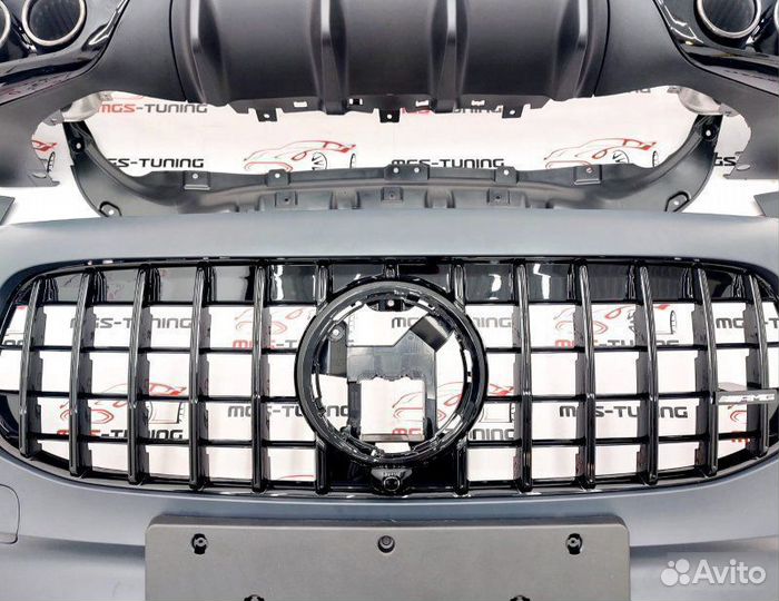 Обвес в стиле 45 AMG Mercedes GLB-class X247 глб