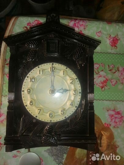 Настенные часы с кукушкой, 11-чг, Маяк