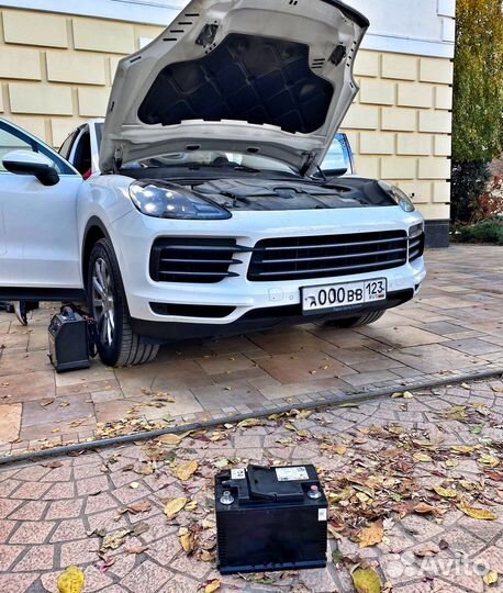 Аккумулятор на Porsche Cayenne 60ah/92ah/105ah