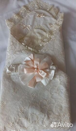 Комплект на выписку для девочки лето-весна