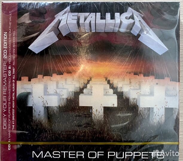 Музыкальные cd диск Metallica все альбомы