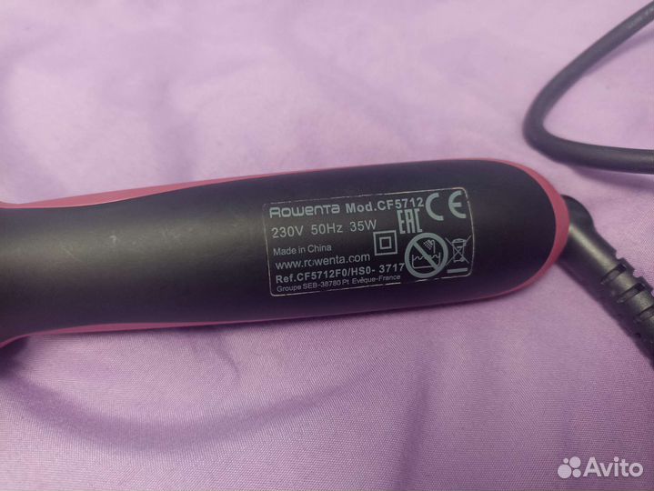 Расчёска-выпрямитель Rowenta CF5712F0