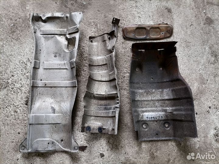 Термокожух выхлопной системы для Subaru Forester