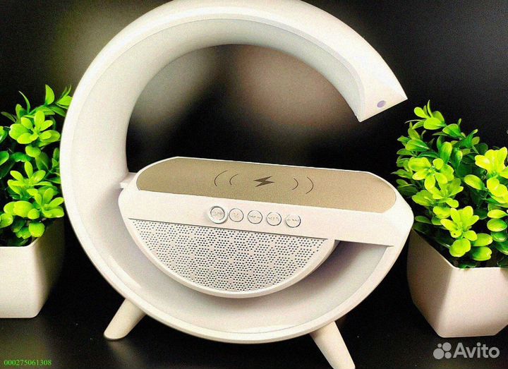 Светильник и колонка для зарядки устройств