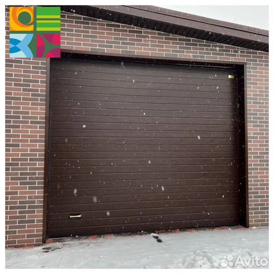 Секционные ворота alutech