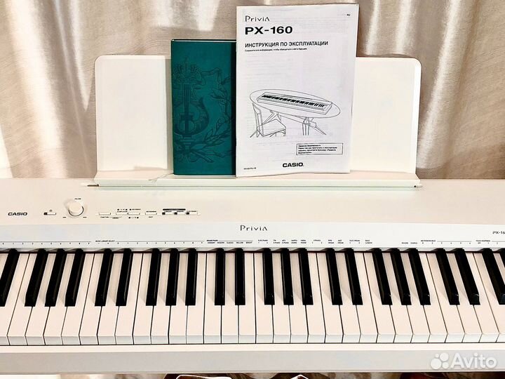 Casio Privia PX-160WT цифровое пианино