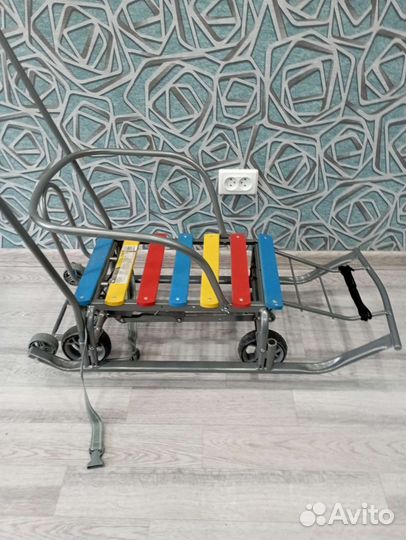 Санки на колесах