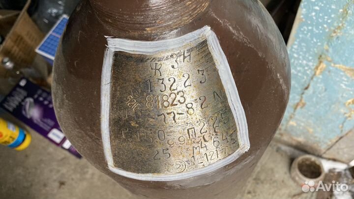 Баллон гелиевый для шаров 25л