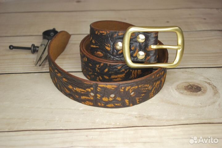 Ремень мужской натуральная кожа