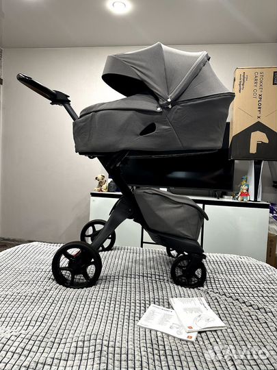 Коляска 3в1 stokke Xplory X,в отличном состоянии