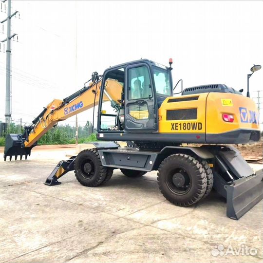 Колёсный экскаватор XCMG XE180WD, 2024