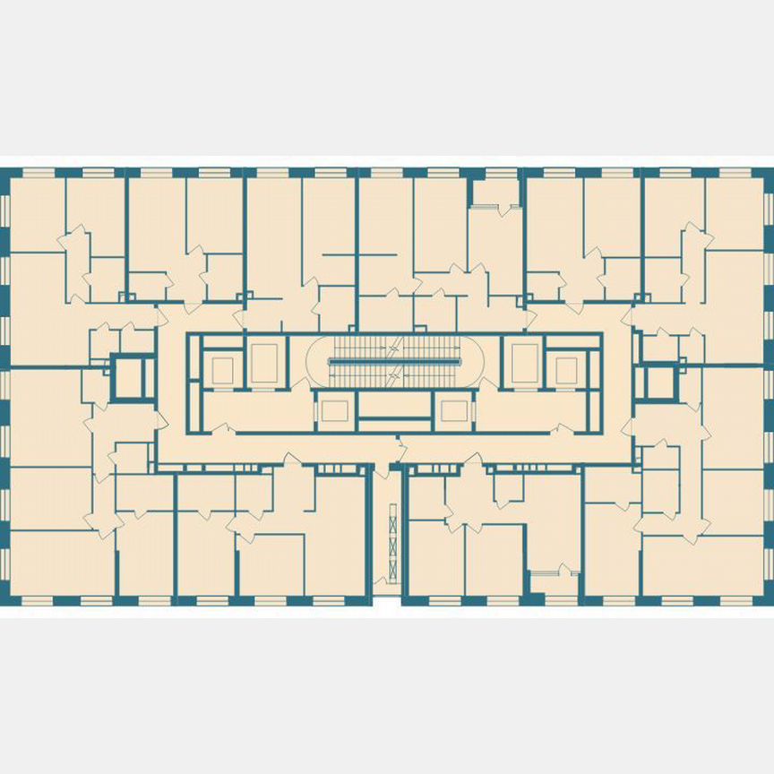 2-к. квартира, 64,8 м², 9/33 эт.