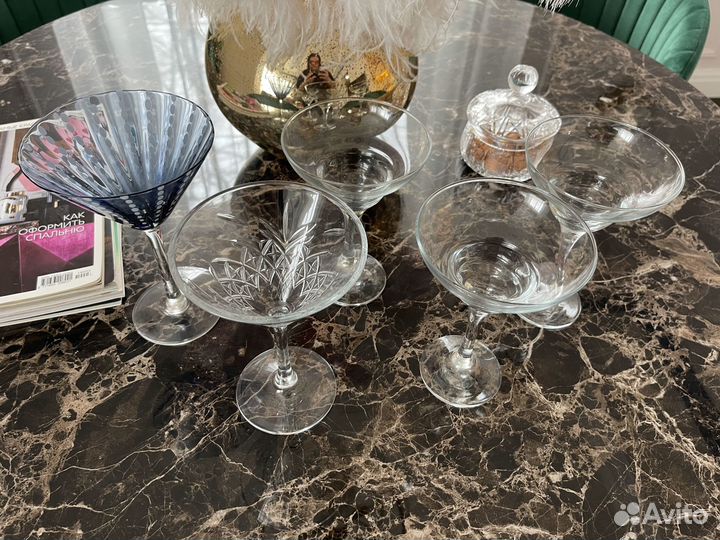 Бокалы коктейльные