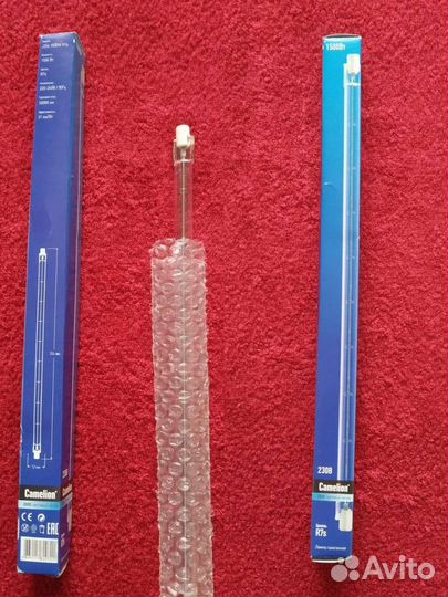 Лампа галогенная J254 1500W R7s